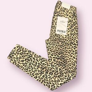 BNWT Pistola Leopard Print Jeans​